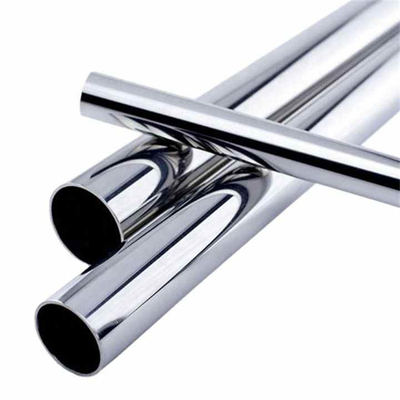 Polished Stainless Steel Round Square Rectangular Pipe Tube Customized Size